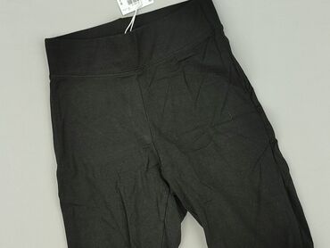 spodnie tech fleece czarne: Sinsay, Leggings Shorts for women, size XS (EU 34)