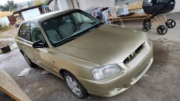 Hyundai: Hyundai Accent: 2000 г., 1.5 л, Вариатор, Бензин, Седан