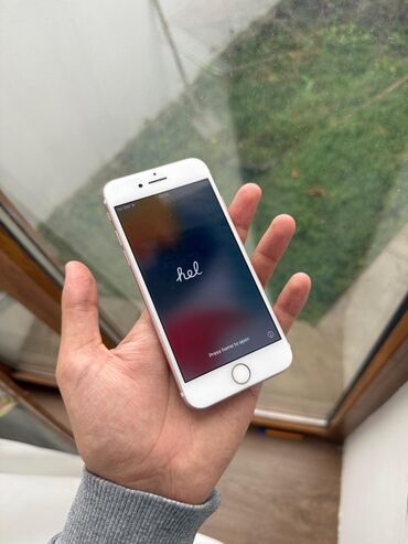 iphone 7 ekran: IPhone 7, Rose Gold, Barmaq izi