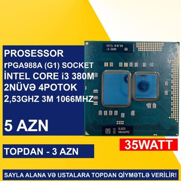 Prosessorlar: Prosessor Intel Core i5 Notebook üçün Prosessorlar, İşlənmiş — 12