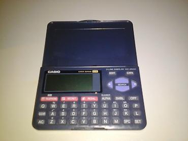 technicolor cga2121 podesavanja: Casio digital organizer (2 modela) Model SF-A30 (slike 1-3) — 5
