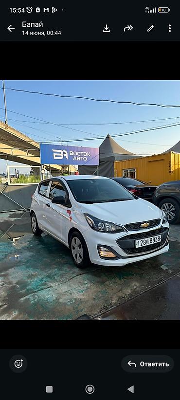 электро машине: Chevrolet Spark: 2020 г., 0.1 л, Автомат, Бензин — 8