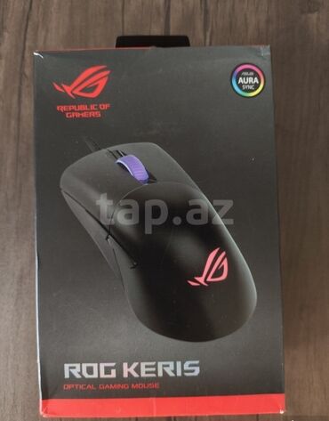 klaviatura satisi: Asus KERİS mouse RGB