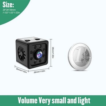 nəzarət kameralarının satışı: 32gb yaddaş kart hədiyyə mini kicik kamera smart kamera 2mp full hd