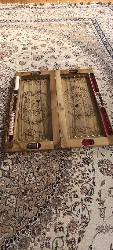 электро самокат купить в баку: Qiymətli ağacdan hazırlanmış əl işi olan nərd. Lazerlə yonulmayıb — 4