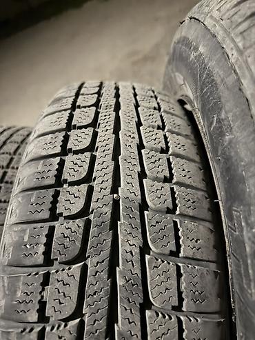 Колеса в сборе 175 / 70 / R 14, Зима, Б/у, Комплект, Железные, отверстий - 4