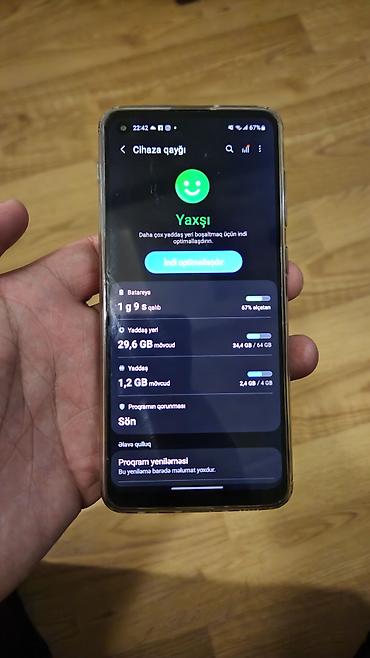 galaxy m31: Samsung Galaxy M31, 64 GB, rəng - Mavi, İki sim kartlı — 3
