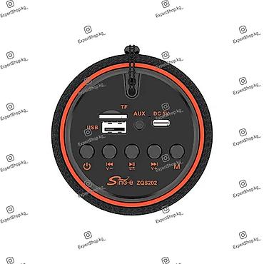 портативный колонка: Колонка SING-E ZQS202 - миниатюрный портативный аксессуар, громкий — 2