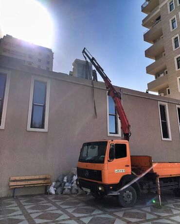 Kranlar: Mercedes-Benz 817 kranlı yük maşını - Buraxılış ili: 1997 - Mühərrik — 7