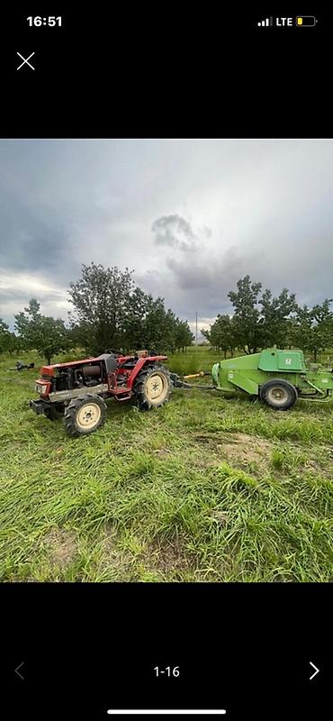 ас машина: Мини-трактор Yanmar (серия FX) с полным приводом 4WD и роторной фрезой — 9