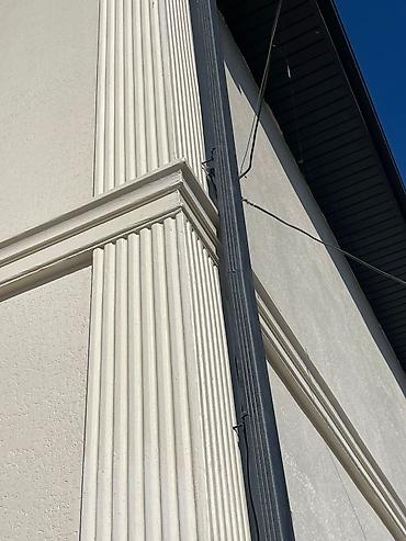 Жидкий травертин: Фасадный декор багеты оканые рамки оптом и рознич травертин лепка — 11