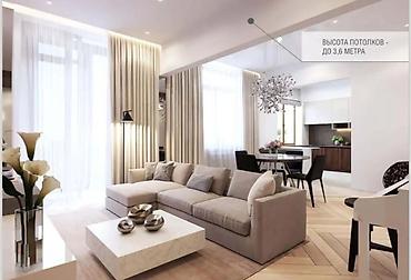 hills: 1 комната, 52 м², Индивидуалка, 3 этаж, ПСО (под самоотделку) — 5