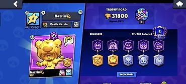 isma angel: Brawl Stars hesabı – geniş kolleksiya və nadir skinlər - Ümumi — 8