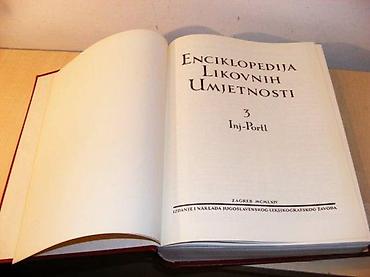 stari avan: Enciklopedija likovnih umjetnosti 3 tom, inj-portl enciklopedija — 1