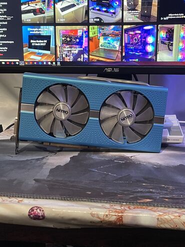 Videokartlar: Videokart Sapphire Radeon RX 580, 8 GB, İşlənmiş