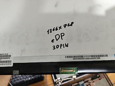 matrex 30: Матрица с дефектом 15.6" / 1366×768 / 30-pin eDP / Slim / разъём снизу — 10