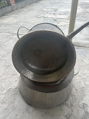 samovar mis: Nane suyu ceken Mis qazan dəsti – samovar tipli qaynadıcı-kazan - — 1