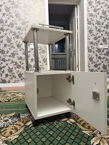 Офис тумбалары: Кеңсе үчүн тумба, Колдонулган, ЛДСП, түсү - Ак — 2