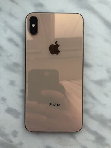 ayfon 12 pro max qiymeti: IPhone Xs Max, 64 GB, Matte Gold, Face ID