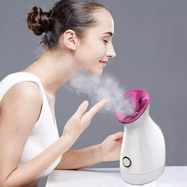 burun aspiratörü qiymeti: Üz buxarı parnoyu aparatı Braun professional Facial Steamber 5 deqiqye