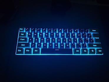 macbook pro: Kompakt RGB işıqlı mexaniki klaviatura - 60% lay-out: ox blokusuz — 3