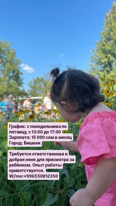 вакансия няня: Нужен няня