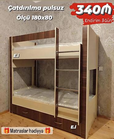 Çarpayılar: *İkimertebeli çarpayı* *Qiymət 340 azn* modellerimiz sifarişlə — 5