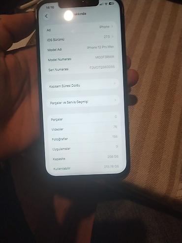 Apple iPhone: IPhone 12 Pro Max, 256 GB, Qırıq — 2