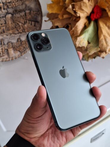 айфон 11 цена ош бу: IPhone 11 Pro, Б/у, 256 ГБ, Matte Midnight Green, 72 %