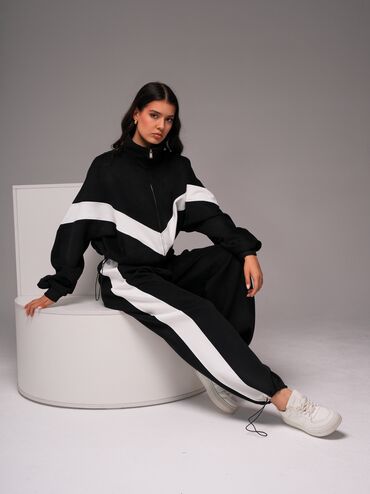 штапельные платья: Стильный спортивный костюм двойка (oversize) Отличный вариант для тех