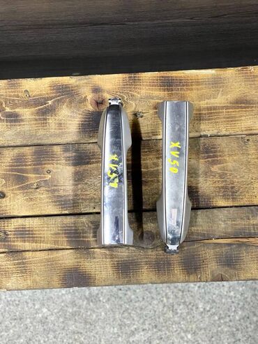 ремонт дверной ручки: Комплект дверных ручек Toyota Б/у, цвет - Серебристый, Оригинал