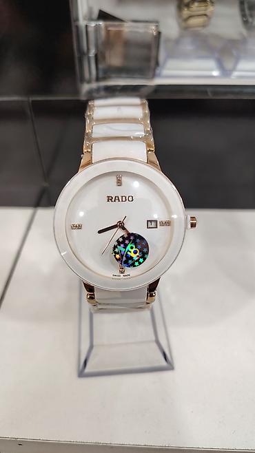 meta eynək: RADO saatları – ağ keramik korpus və qolbaqla zərif dizayn Rolex — 1
