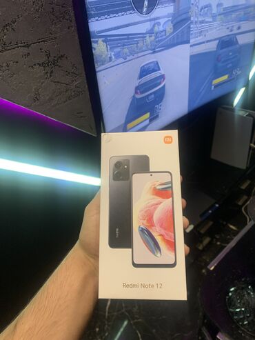 30 manatlıq telefonlar: Xiaomi 12, 128 GB, rəng - Qara, 
 İki sim kartlı, Zəmanət, Sənədlərlə