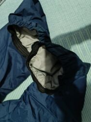 Ski pantalone: Quechua (Decathlon) zimske/ski pantalone – tamnoplave - Model — 9