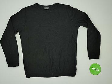 sweter czarny: Zara, Sweter dla mężczyzn, rozmiar M — 2