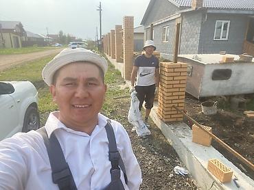 Кладка: Кладка кирпичных столбов и заборов - Профессиональная возведение — 1