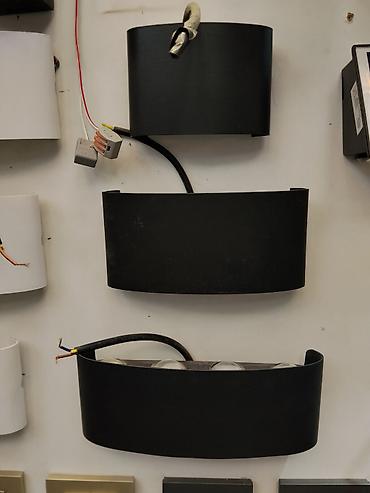 smart light: Настенные уличные светильники (бра) в черном корпусе - Тип — 1