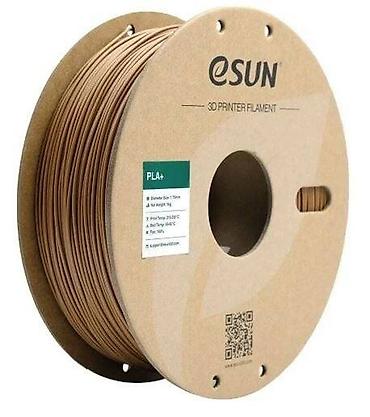 pla filament: Esun PLA Plus 1.75 mm Filament – Açıq Qəhvəyi, 1 kq PLA+ – asan çap — 3