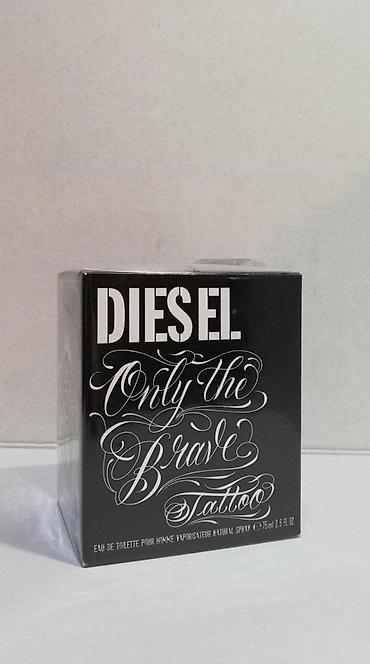 springfield cacak: DIESEL ONLY THE BRAVE TATTOO HOMME EDT 75ML | Diesel Only The Brave — 2