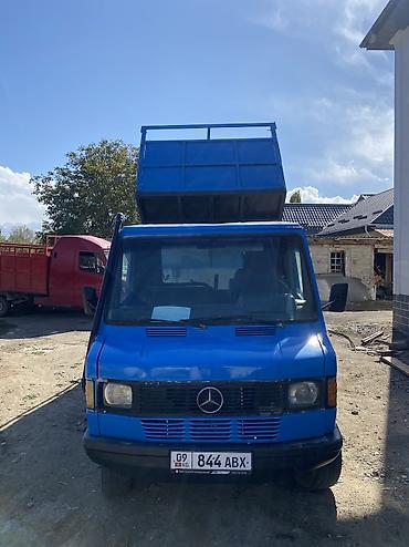 тягачи scania: Mercedes-Benz самосвал, синий — 2