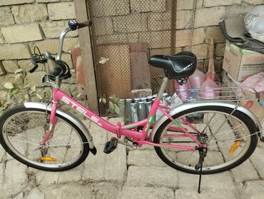 детские трехколесные велосипеды вest trike: Yeni İki təkərli Uşaq velosipedi Stels, 26", sürətlərin sayı: 1, Rayonlara çatdırılma