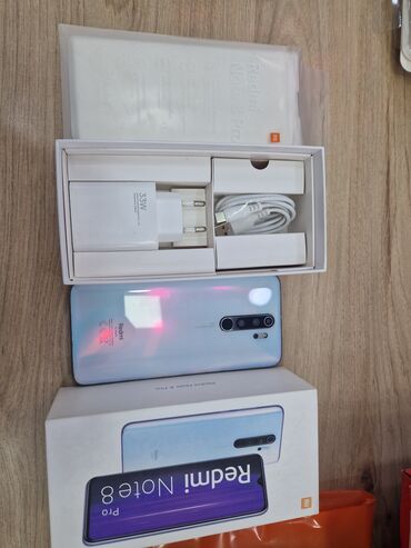 xiaomi redmi 3 pro gold: Xiaomi Redmi Note 8 Pro, 64 GB, rəng - Ağ, 
 Sensor, Barmaq izi, Simsiz şarj