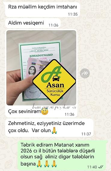 Sürücülük kursları: Sürücülük kursu Sürücülük vəsiqəsi almaq artıq stress deyil! Yol — 5