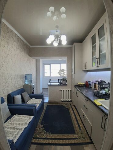3 комнатная квартира долгосрочно: 3 комнаты, 62 м², Индивидуалка, 4 этаж