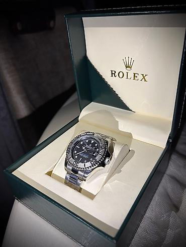 Aksesuarlar: Yeni, Qol saatı, Rolex, rəng - Qara — 2