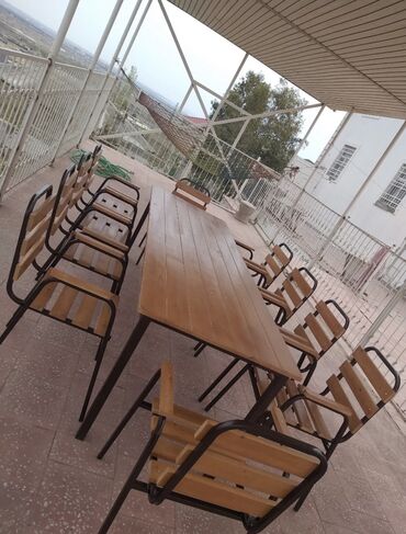 heyet evi ucun stol stul v Azərbaycan | MASA VƏ OTURACAQ DƏSTLƏRI: Masa ve oturacaqlar. Heyet evleri. Balkonlar. Bağ evleri. Kafeler