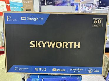 телн: Срочная акция!! Телик Телевизор Skyworth 50 QLED 50Q66G 130 см 50" 4k — 6