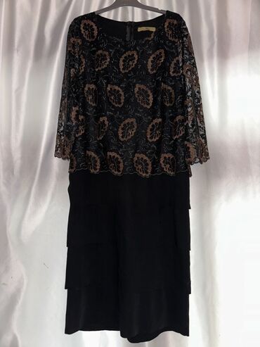 Dəstlər, kostyumlar: Ziyafət donu, Midi, X-Lady, 4XL (EU 48)