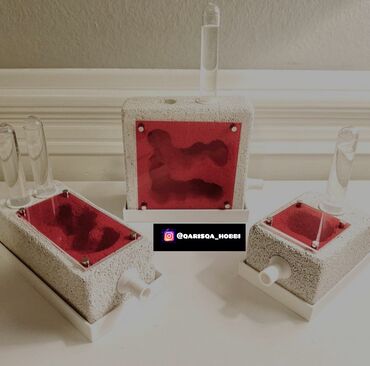 Heyvanlar üçün digər mallar: Hər ölçüdə hər dizaynda qarışqa yuvaları yığılır səliqəli və təmiz — 13