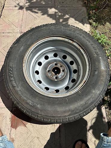 Disk təkərlər: Bridgestone Duravis yüngül yük avtomobili üçün şin + dəmir disk — 3